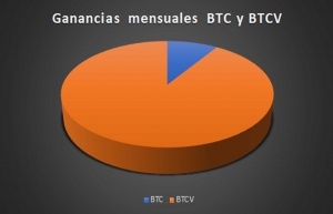 Cuadro de ganancias de btc y btcv